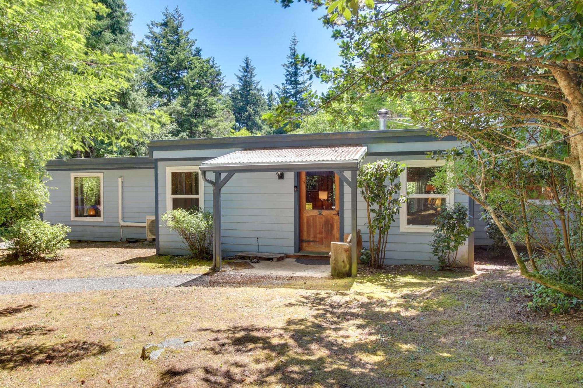 Rustic Bandon Log Cabin On 5 Acres Of Woodlands! Exterior photo