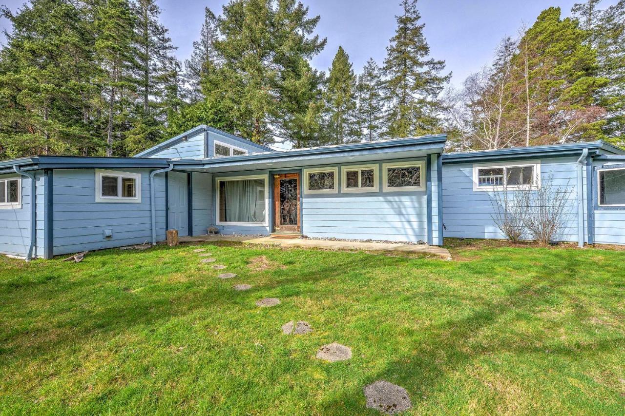 Rustic Bandon Log Cabin On 5 Acres Of Woodlands! Exterior photo